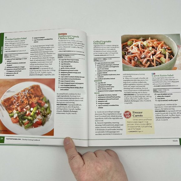 Taste of Home Healthy Cooking Cookbook Paperback Eat Right with 501 Dishes - Picture 4 of 8
